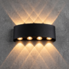 Modern Up and Down LED Wall Light - Multi Beam Sconce