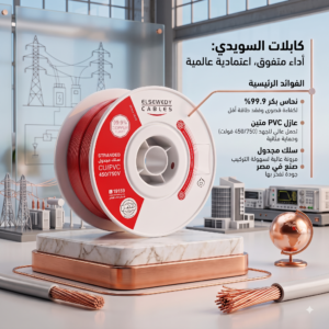 Elsewedy Flexible Multi-Core Copper Wire for Electrical Wiring – Multiple Sizes